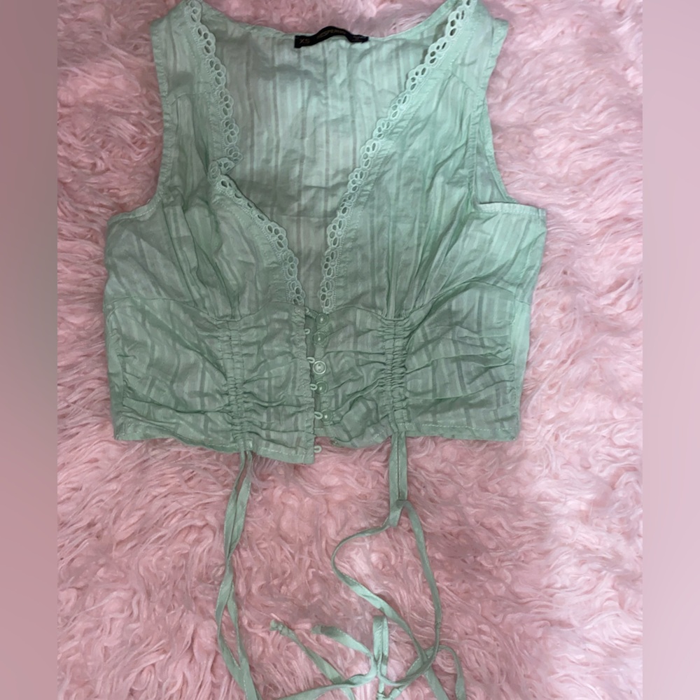 MINT GREEN TANK TOP